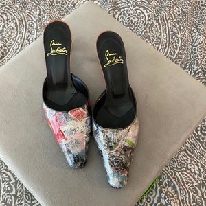 Christian Louboutin Multicolor Mules/Slides